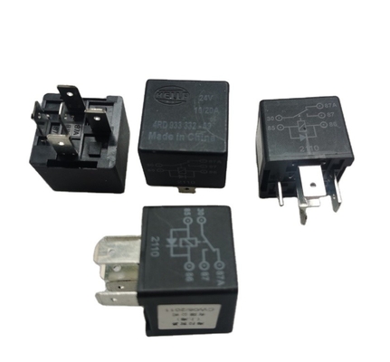 Hella Relay 4RD 933 332-09 5 PIN 24V Construction Machine Pièces de rechange 10/20A Pour SANY