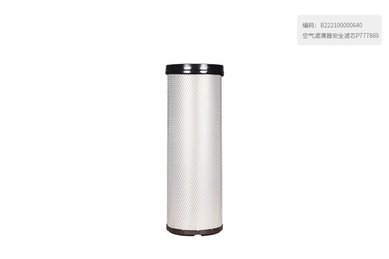 Élément filtrant de filtre à air de B222100000640 P777869 pour l'excavatrice de SANY