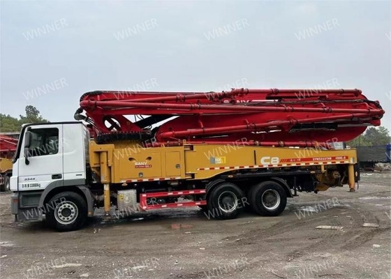 2019 a utilisé l'essieu de la pompe à béton 3 d'occasion du camion 49M de pompe à béton