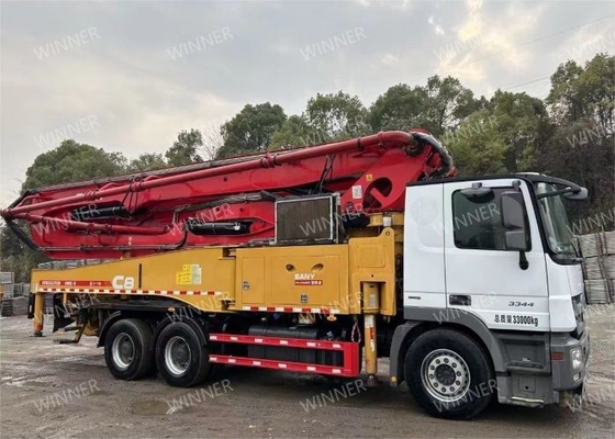 2019 a utilisé l'essieu de la pompe à béton 3 d'occasion du camion 49M de pompe à béton