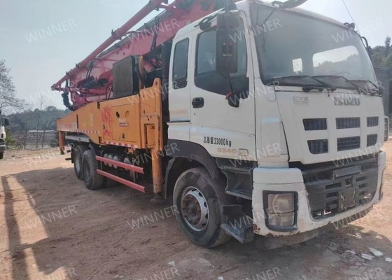 2016 a utilisé l'axe SYM5339THBDW 490C-8S du camion pompe à béton SANY 3