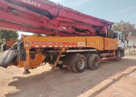 2016 a utilisé l'axe SYM5339THBDW 490C-8S du camion pompe à béton SANY 3