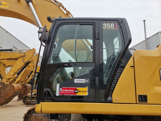 CAT 350 a utilisé la puissance du moteur de l'excavatrice 309kw 2ème excavatrice de main