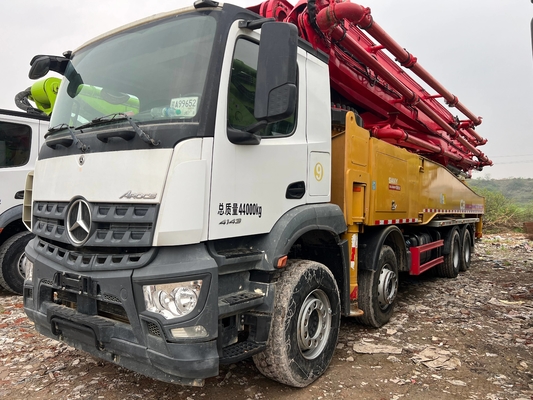 2020 SANY 56m camion de pompe à béton d'occasion avec châssis Benz