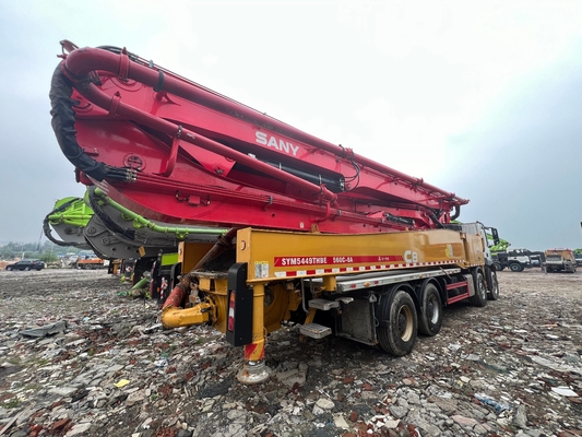 2020 SANY 56m camion de pompe à béton d'occasion avec châssis Benz